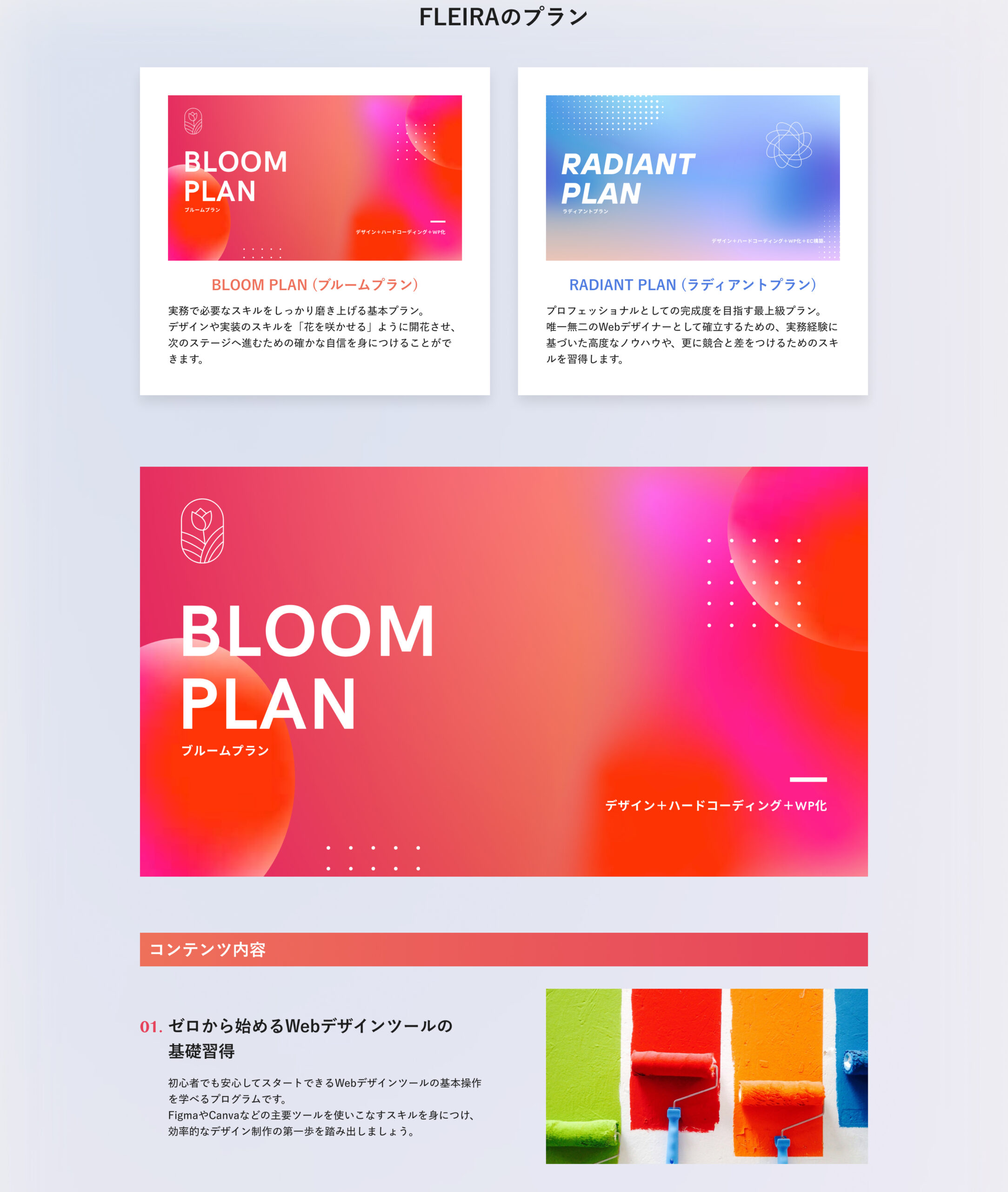 FLEIRAのプラン